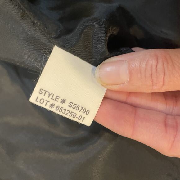 Vintage Black Velvet Opera Coat One Button Pockets‎ Lined Sz M Women’s READ - Picture 7 of 8